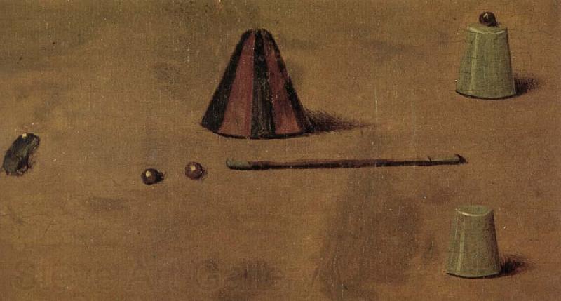 BOSCH, Hieronymus Details of The Conjurer Germany oil painting art